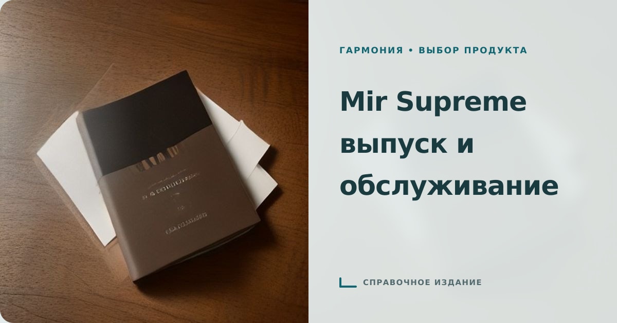 Иллюстрация к статье «Mir Supreme: условия выпуска, стоимость обслуживания и реальные привилегии»